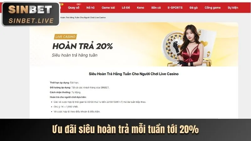 Thưởng nạp lại hàng ngày Bắn Cá